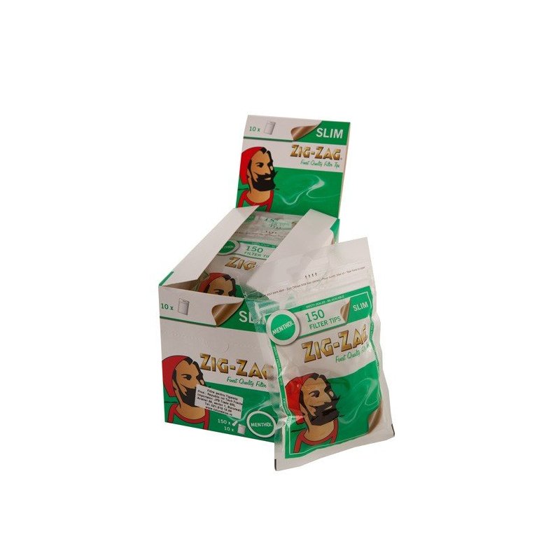 Filtre Zig Zag Menthol Slim OCB 10
