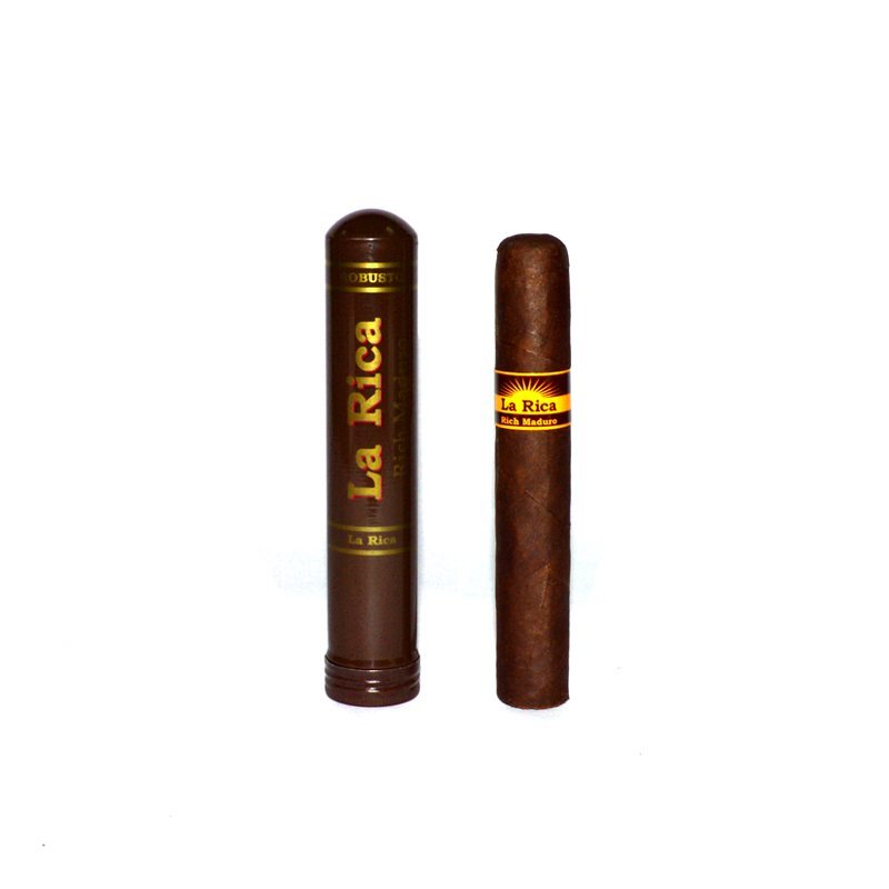 Trabucuri La Rica Maduro Tubos Robusto 3
