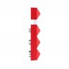 Perforator trabucuri triplu circular Colibri Quasar Red