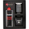 Set bricheta Zippo Chrome Brushed Black