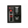 Set bricheta Zippo Chrome Brushed Black