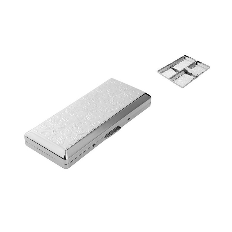 Tabachera metalica tigarete Angelo Long