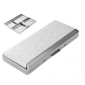 Tabachera metalica tigarete Angelo Long