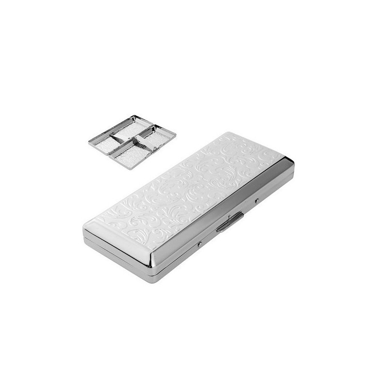 Tabachera metalica tigarete Angelo Long