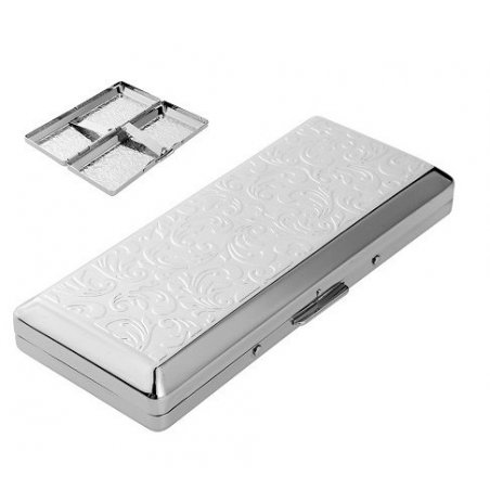 Tabachera metalica tigarete Angelo Long