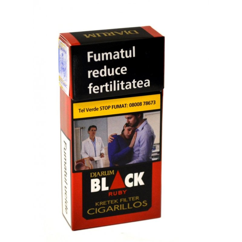 Tigari de foi Djarum Black Ruby 10