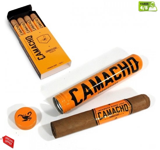 Trabucuri Camacho Connecticut Robusto Tubos 4