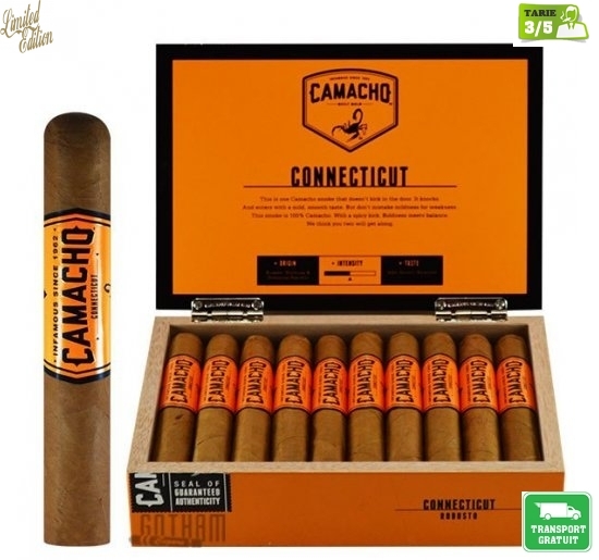 Trabucuri Camacho Connecticut Robusto Cello 20S