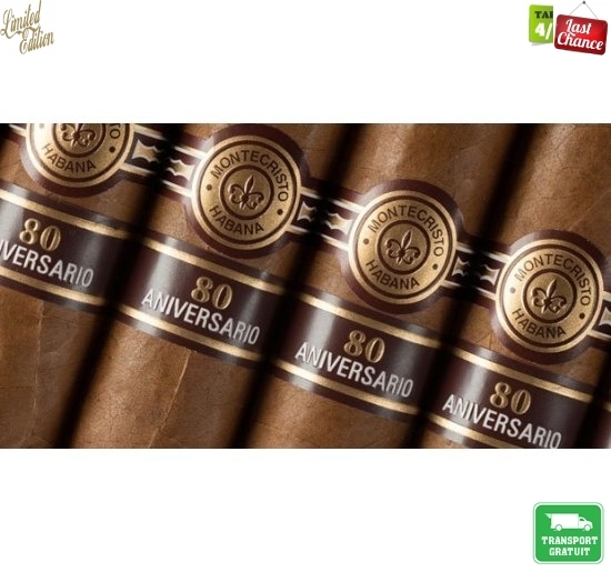 Trabucuri Montecristo 80 Aniversario 20