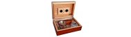 Set Angelo Humidor si accesorii Dark Brown 20