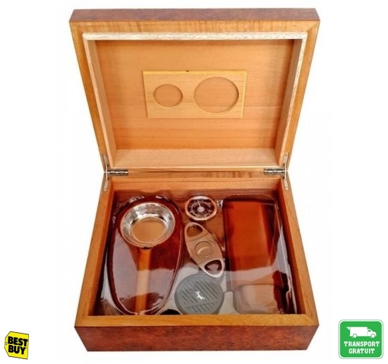 Set umidor si accesorii Camilo 30