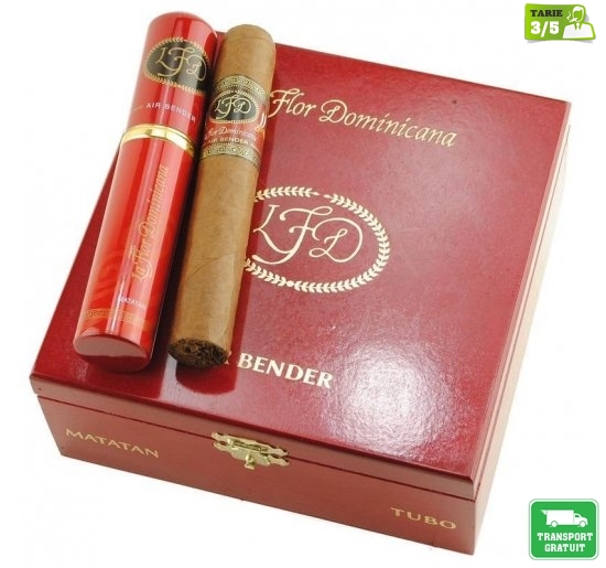 Trabucuri La Flor Dominicana Tubos Air Bender Matatan Robusto 10