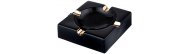 Scrumiera ceramica trabucuri Aleste Black Gold