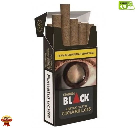 Tigari de foi Djarum Black 10 pachete