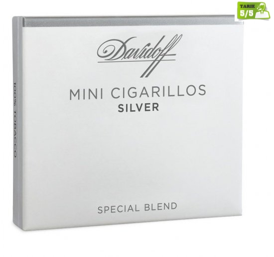 Tigari de foi Davidoff Mini Cigarillos Silver 10
