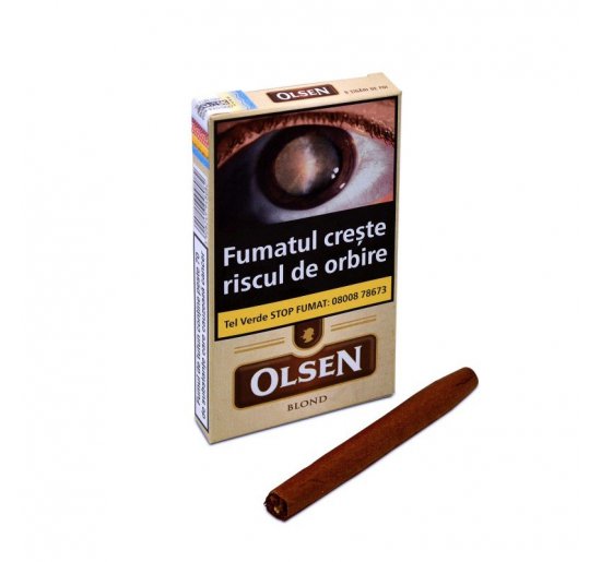Tigari de foi Olsen Cigarillos Blond 5
