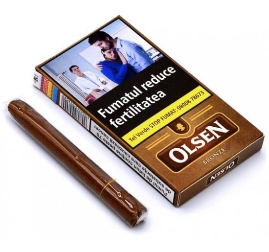Tigari de foi Olsen Cigarillos Bronze 5