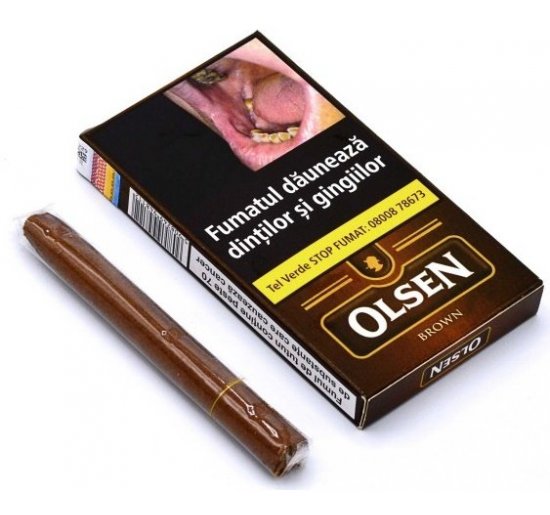 Tigari de foi Olsen Cigarillos Brown 5