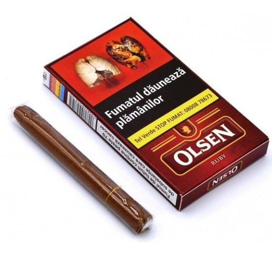 Tigari de foi Olsen Cigarillos Ruby 5