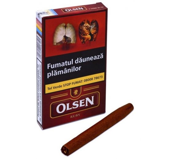 Tigari de foi Olsen Cigarillos Ruby 5
