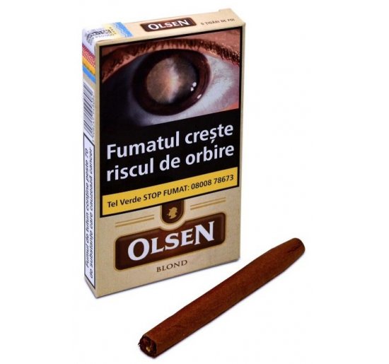 Tigari de foi Olsen Cigarillos Blond 5