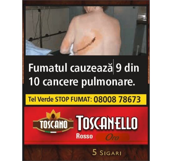 Tigari de foi Toscanello Rosso Oro 5