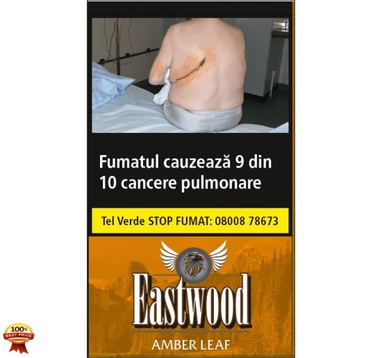 Tutun de rulat Eastwood Amber Leaf 30g