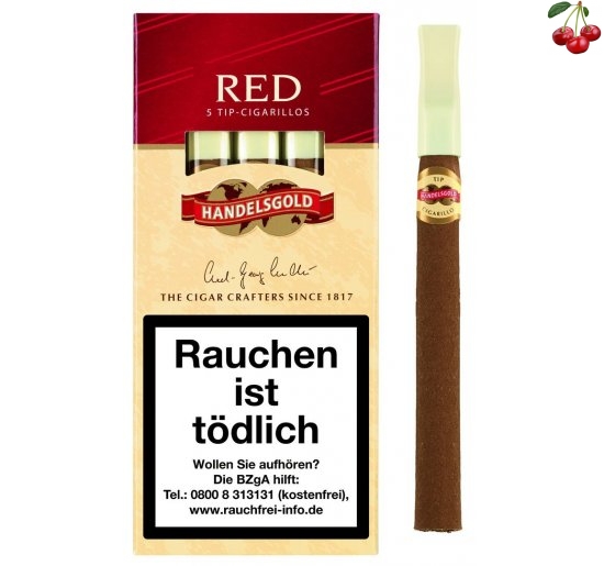 Tigari de foi Handelsgold Tip Red 5