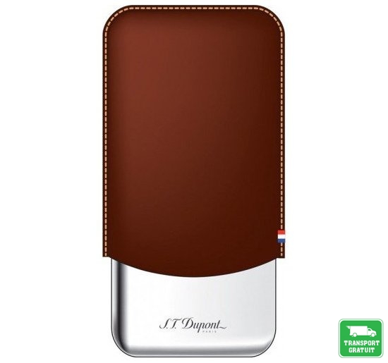 Etui trabucuri S.T. Dupont Cigar Brown 3 CT 183021
