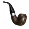 Pipa Peterson Sherlock Holmes Dark Smooth Baskerville P-Lip 9mm