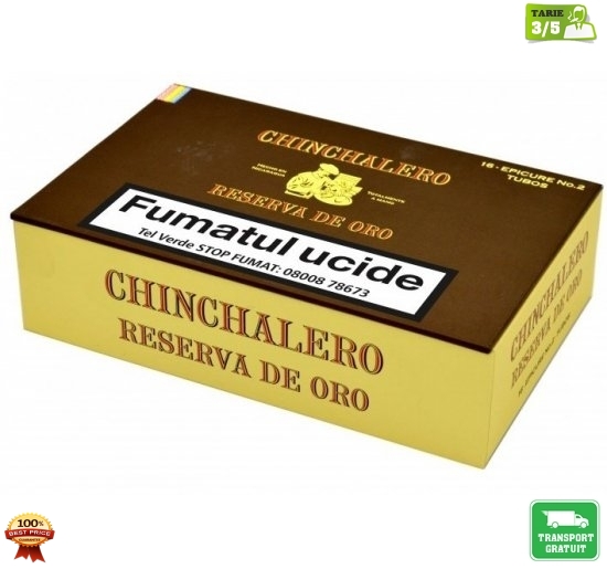 Trabucuri Chinchalero Reserva Connecticut Epicure No 2 Tubos 16