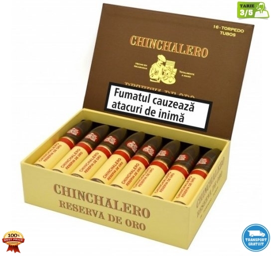 Trabucuri Chinchalero Reserva Connecticut Torpedo Tubos 16