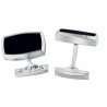 Butoni S.T. Dupont Etiquette Palladium Black Lacquer