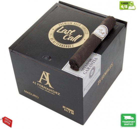 Trabucuri AJ Fernandez Last Call Maduro Geniales 25