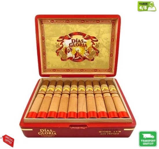 Trabucuri AJ Fernandez Dias de Gloria Habano Box Pressed 20