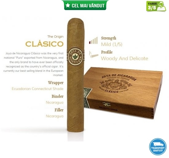 Trabucuri  Joya de Nicaragua Clasico Seleccion B Corona 25