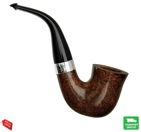 Pipa Peterson Sherlock Holmes Dark Smooth Original P-Lip 9mm