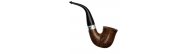Pipa Peterson Sherlock Holmes Dark Smooth Original P-Lip 9mm