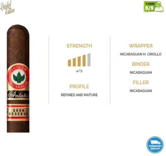 Trabucuri Joya De Nicaragua Antano 1970 Gran Reserva Robusto Grande 20