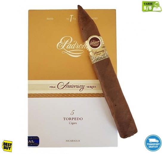 Trabucuri Padron 1964 Anniversary Series Torpedo Natural 5