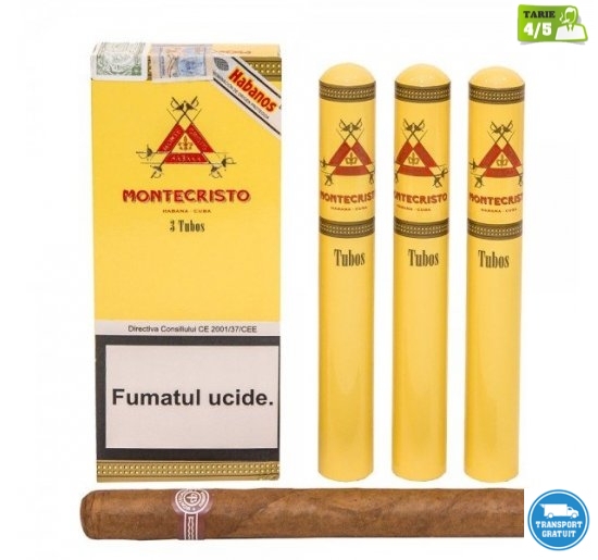 Trabucuri Montecristo Tubos 3