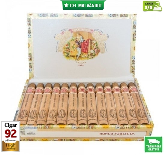 Trabucuri Romeo y Julieta Coronitas en Cedro 25