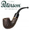 Pipa Peterson Aran Rusticated X220 Fishtail 9mm