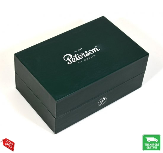 Pipa Peterson Aran Rusticated X220 Fishtail 9mm