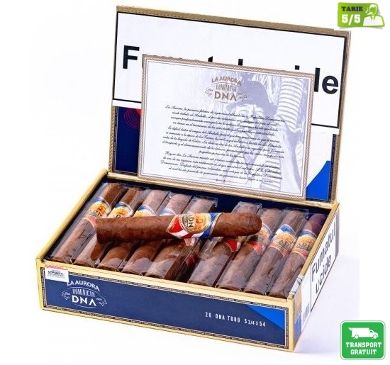 Trabucuri La Aurora ADN Dominicano Toro 20