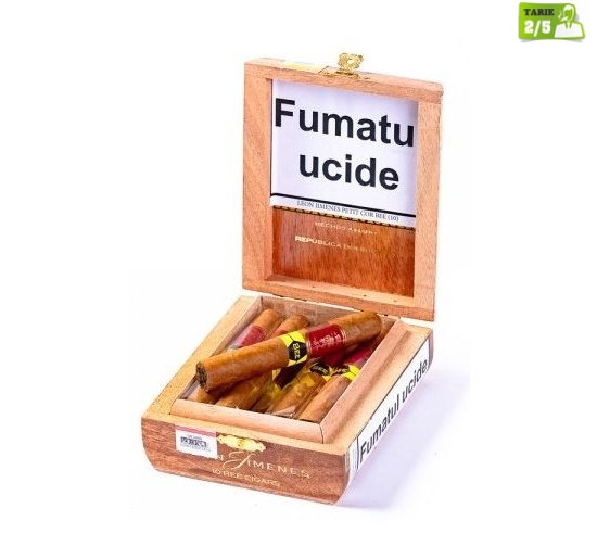 Trabucuri La Aurora Leon Jimenes Petit Corona Bee 10