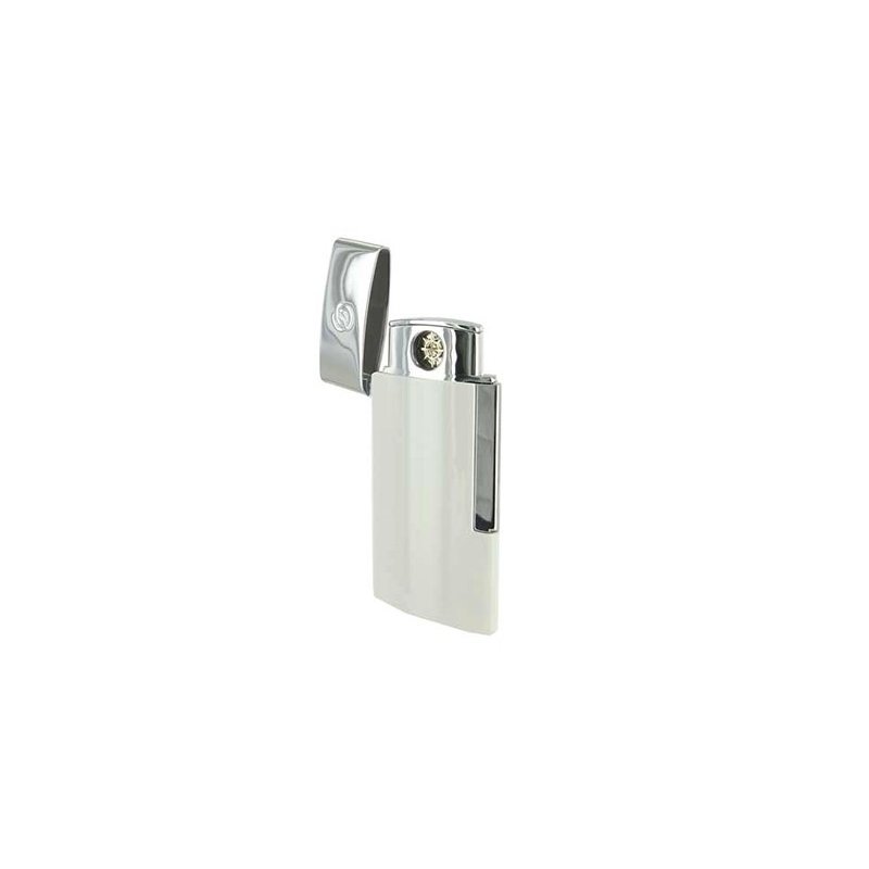 Bricheta S.T. Dupont E-Slim White  reducere brichete originale oferte