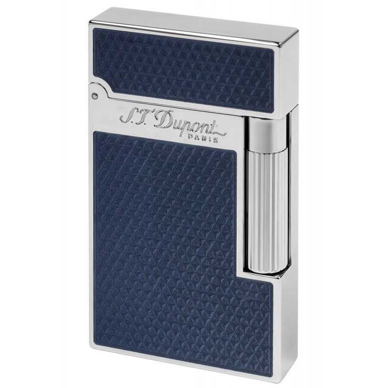 Bricheta S.T. Dupont L2 Firehead Guilloche Blue 016252 bricheta dupont