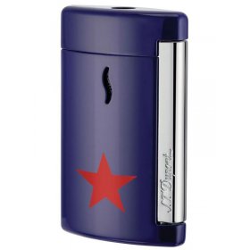 Bricheta S.T. Dupont Minijet Blue w Red Star 010530