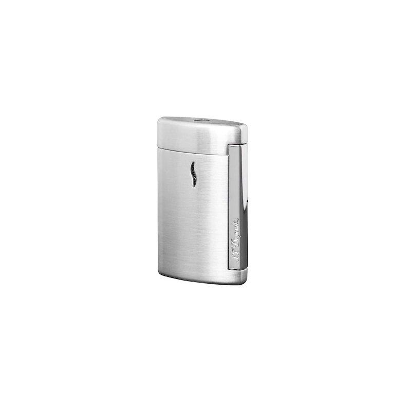 Bricheta S.T. Dupont Minijet Brushed Chrome 010504 oerta cadou dupont